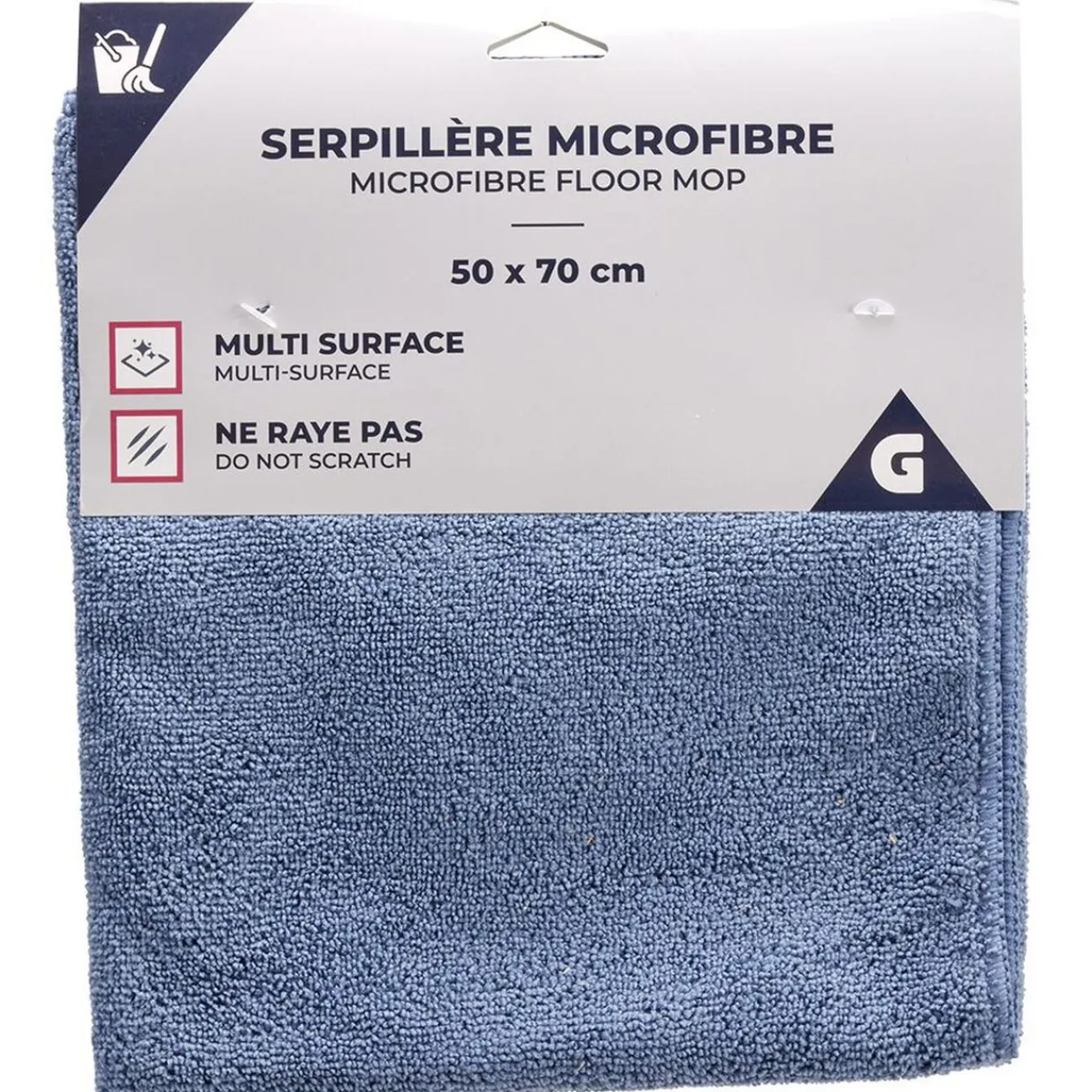 Gifi Nettoyage Et Entretien|Serpillère microfibre 50x70cm