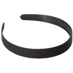 Gifi Beauté^Serre tête plastique fin noir mat