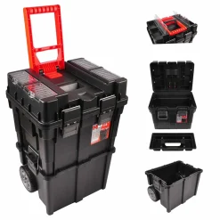 Gifi Aménagement Atelier^Servante boîte à outils à roulettes