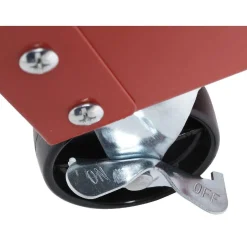 Gifi Aménagement Atelier^Servante d'atelier chariot 3 niveaux rouge