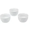 Gifi Service à tapas blanc 3 pièces