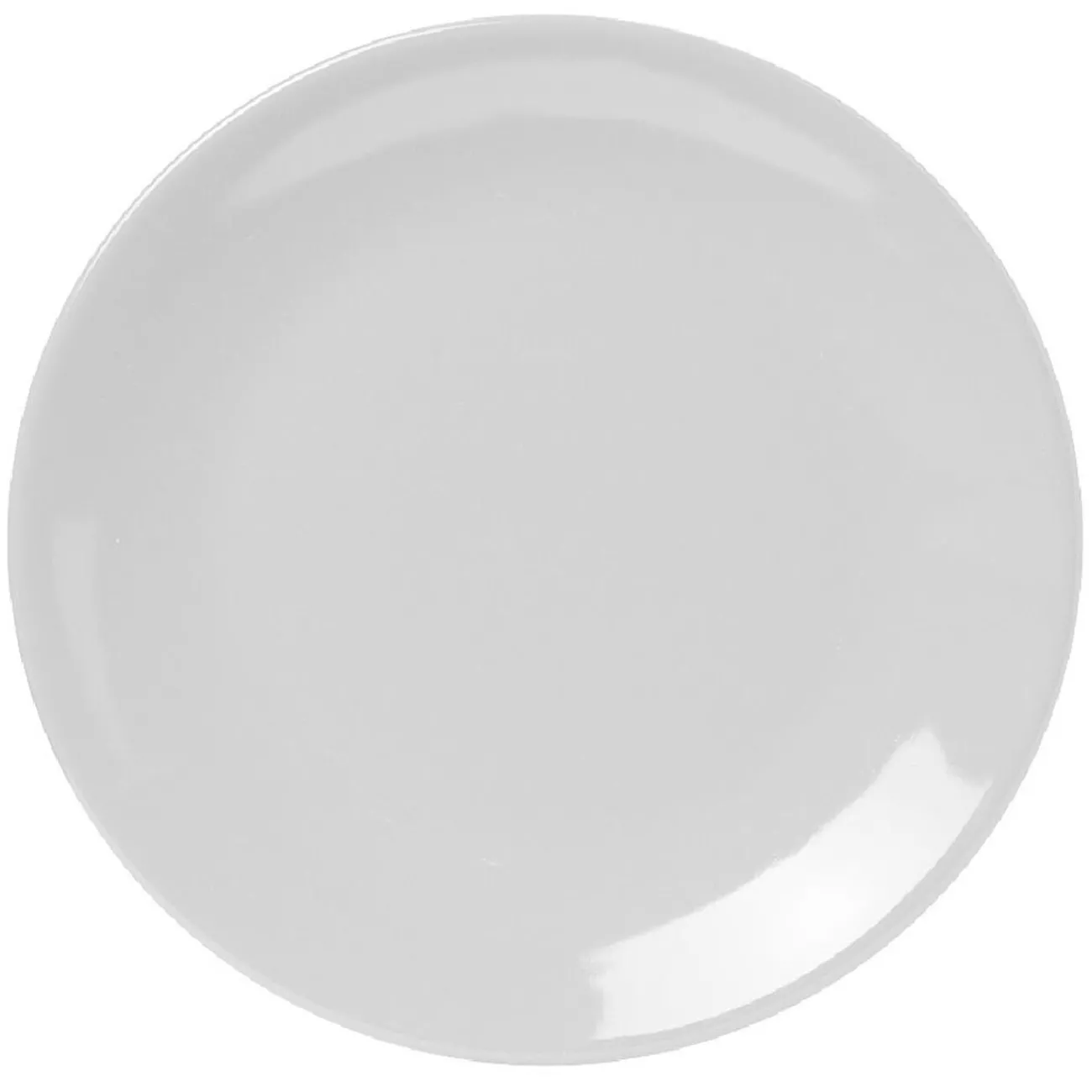 Gifi Service à vaisselle blanc en faïence 18 pièces