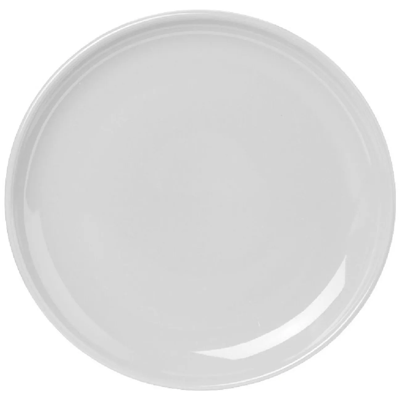 Gifi Service à vaisselle blanc en faïence 18 pièces