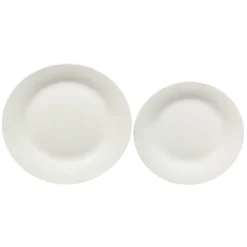 Gifi Service à vaisselle porcelaine 12 pièces