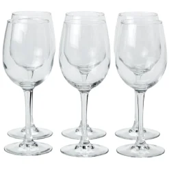 Gifi Service à verre transparent 18 pièces