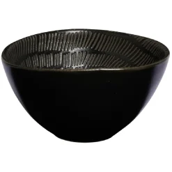 Gifi Service apéritif 3 bols en porcelaine et 1 planche en bambou