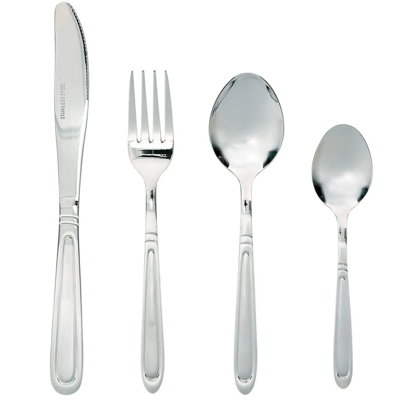 Gifi Service de table motif doré argenté pour 6 personnes