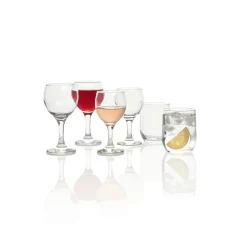 Gifi Service de verres transparents 18 pièces LAV