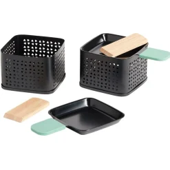 Gifi Service raclette à la bougie pour 2 personnes