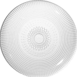 Gifi Service vaisselle en verre transparent