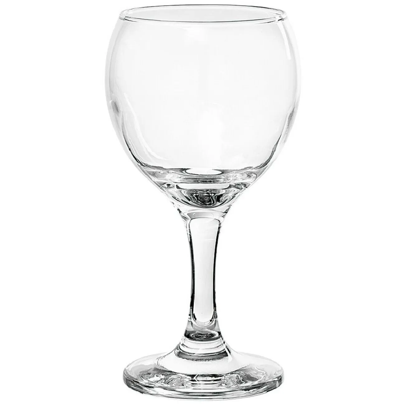 Gifi Service Verre ballon à pied transparent - Lot de 12