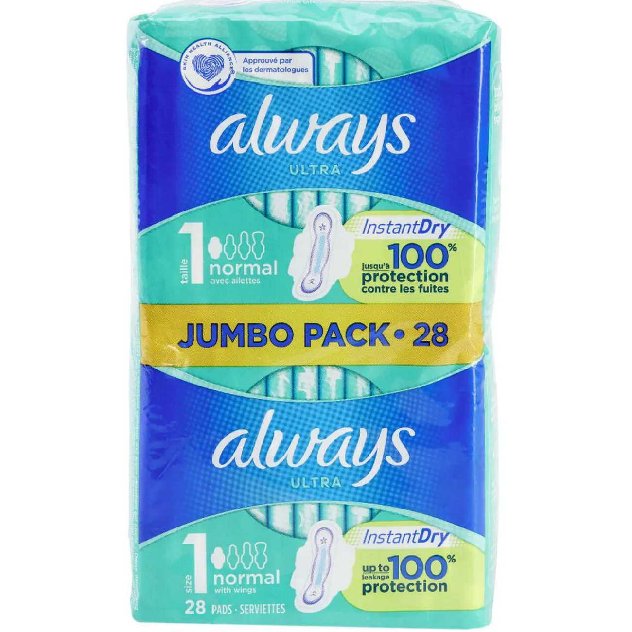 Gifi Bien-Être^Serviette hygiénique x28 ALWAYS Normal