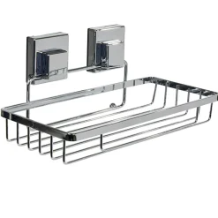 Gifi Equipement Douche^Serviteur de douche simple à ventouse gris