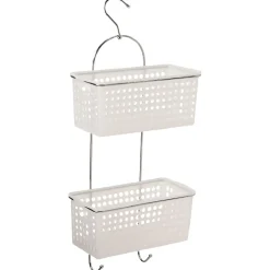 Gifi Equipement Douche^Serviteur douche blanc