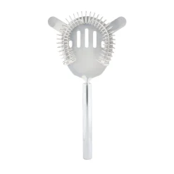 Gifi Set à cocktail acier avec support bois 6 pièces