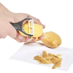 Gifi Set 2 couteaux et éplucheur lame céramique