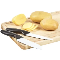 Gifi Set 2 couteaux et éplucheur lame céramique