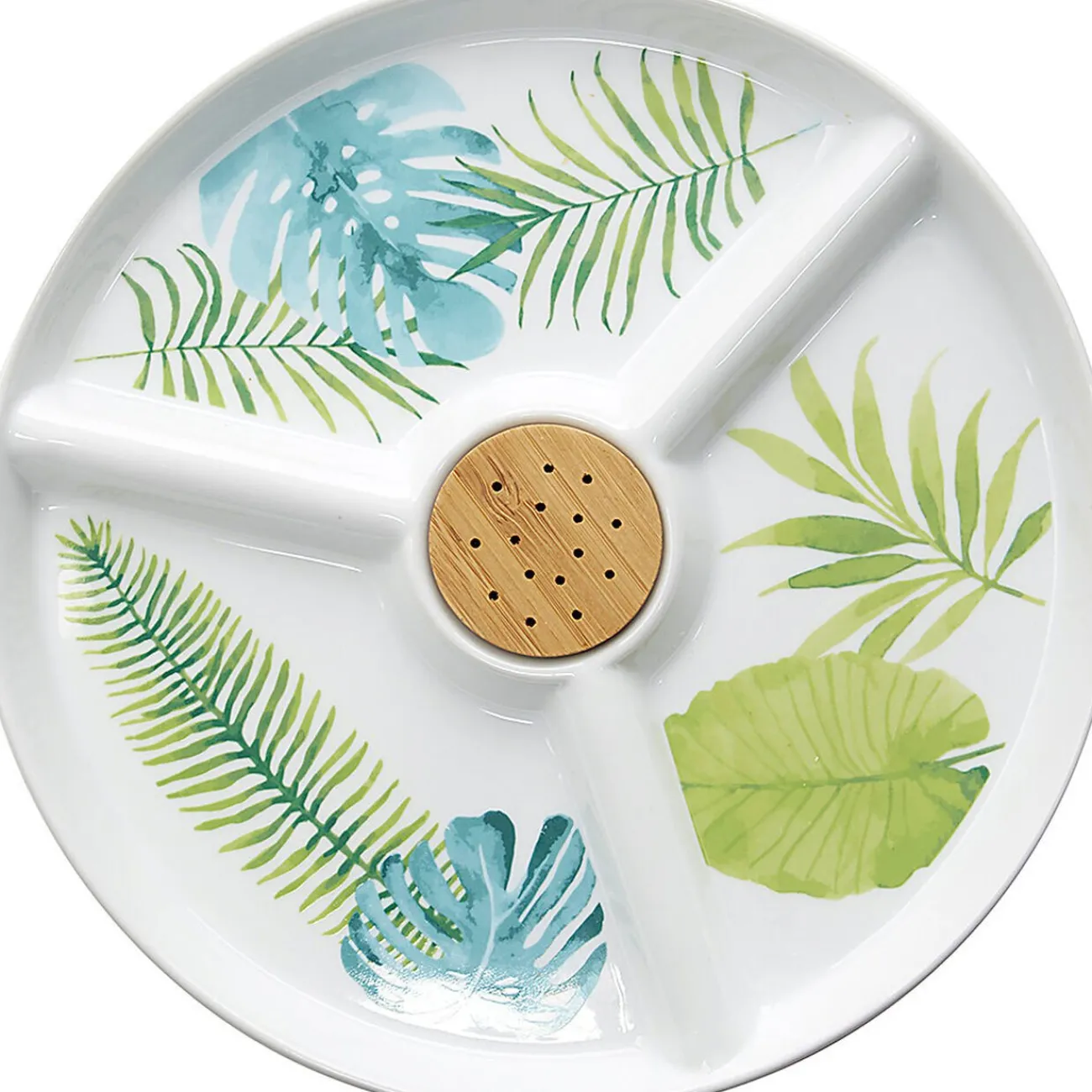 Gifi Set apéritif porcelaine design jungle