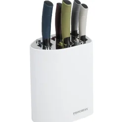 Gifi Set bloc de sécurité avec 5 couteaux de cuisine