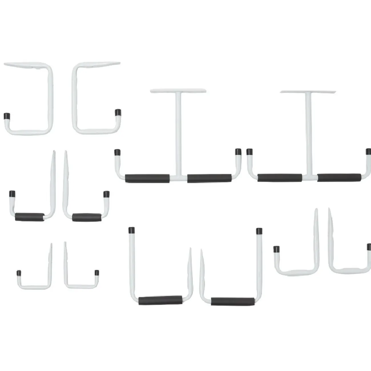 Gifi Rangement|Set crochets bricolage blancs x12