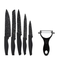 Gifi Set de 5 couteaux et 1 éplucheur