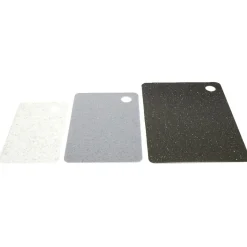 Gifi Set de 3 planches à découper design granite