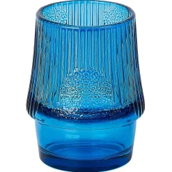 Gifi Set de 4 verres empilables forme poisson Ø8xH28cm - 2 coloris