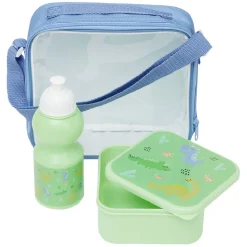 Gifi Set déjeuner Enfant lunchbox avec bouteille et sac de transport