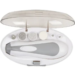 Gifi Beauté^Set manucure gris et blanc 8 pièces