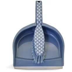 Gifi Nettoyage Et Entretien|Set pelle et balayette décor bleu