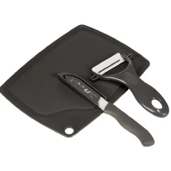 Gifi Set planche éplucheur et couteau céramique