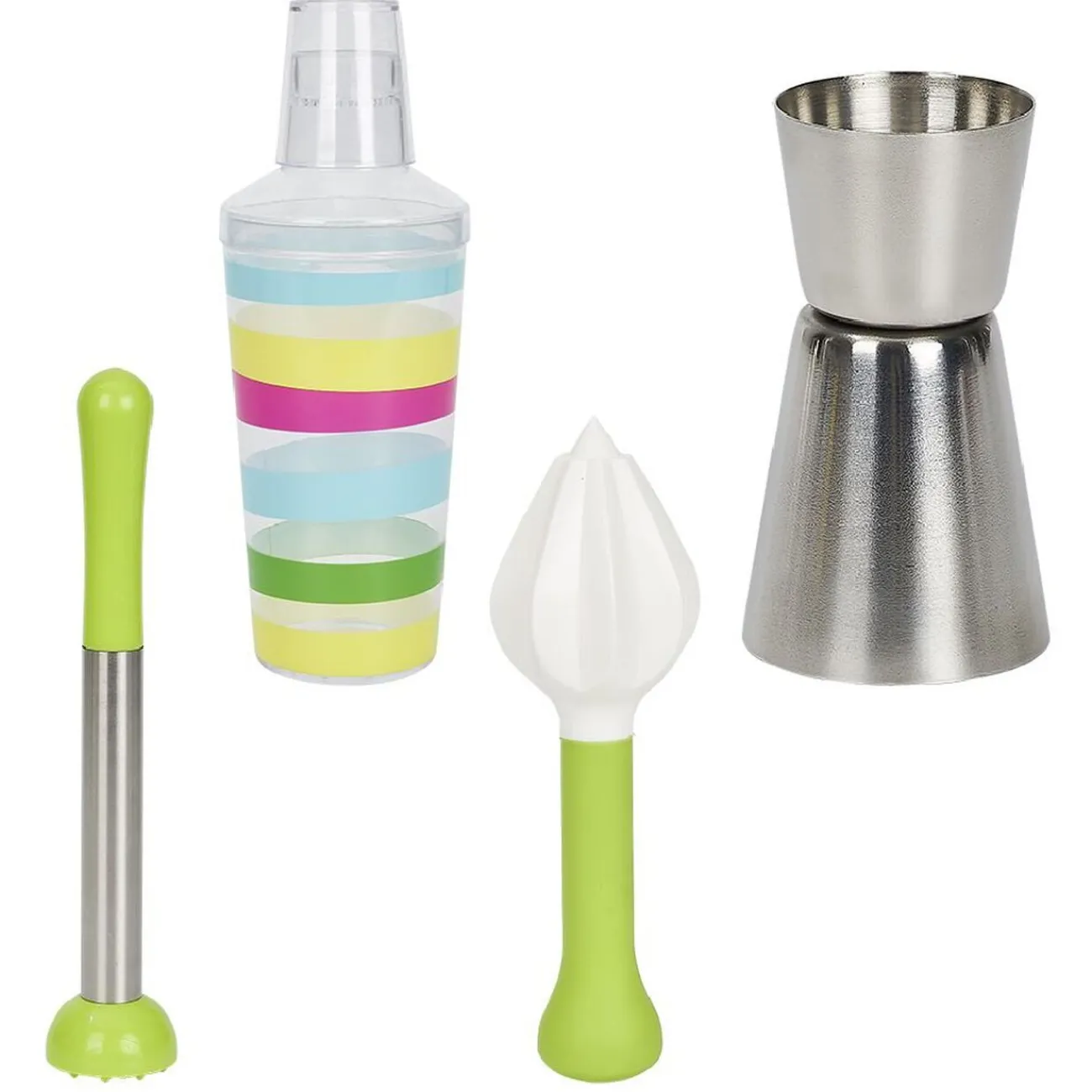 Gifi Set préparation cocktail 4 accessoires