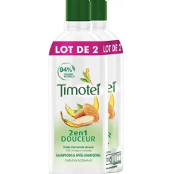 Gifi Bien-Être^Shampooing Timotei 2en1 Amande douce 300ml x2