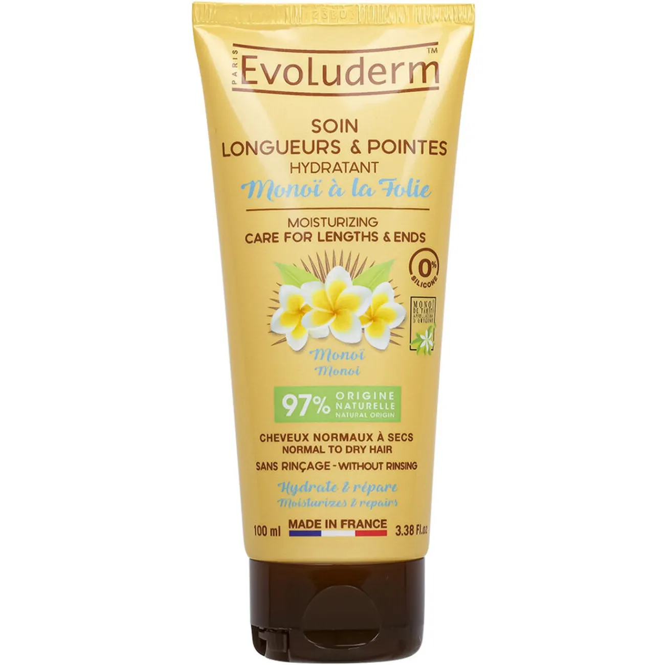 Gifi Bien-Être^Soin cheveux longueurs et pointes Evoluderm monoï 100ml