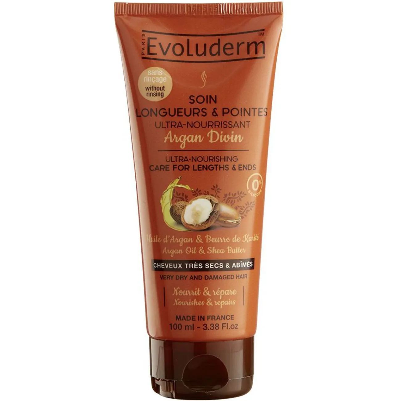 Gifi Beauté^Soin longueurs et pointes Evoluderm argan divin 100 ml