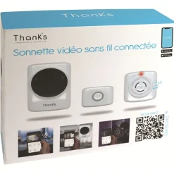 Gifi Sécurité De La Maison^Sonnette vidéo connectée