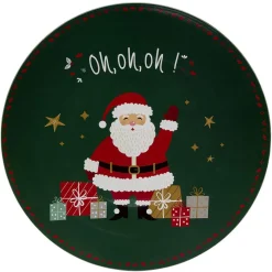 Gifi Sous assiette à motif Père Noël Ø33 cm