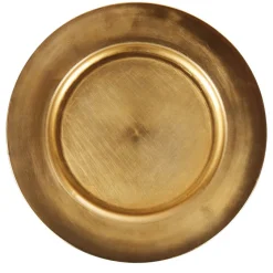 Gifi Sous assiette décoration doré grande bordure