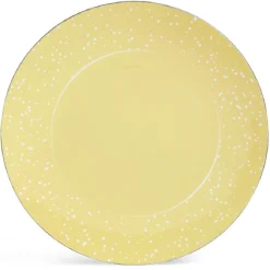 Gifi Sous assiette ronde doré et blanc Ø33cm