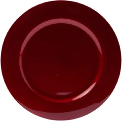 Gifi Sous assiette ronde rouge Ø33 cm
