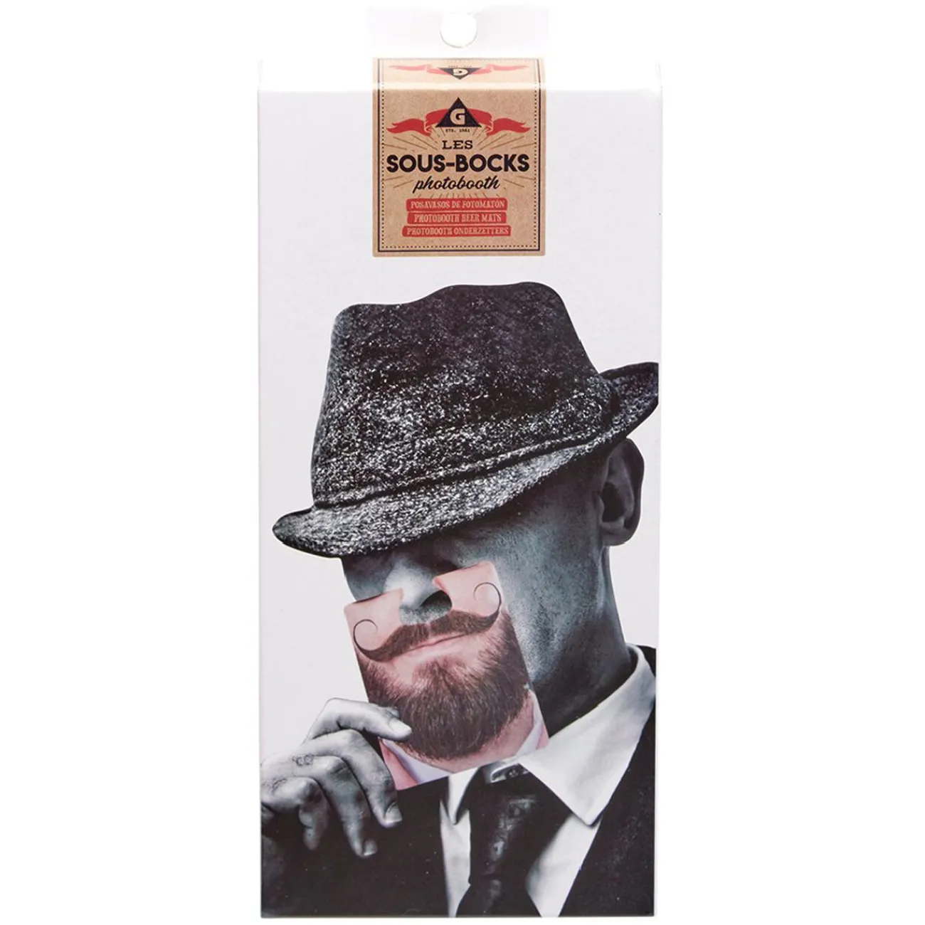 Gifi Sous bock papier imprimés x10