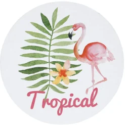 Gifi Sous verre design tropical x6