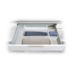 Gifi Rangement|Séparateur de tiroir plastique blanc modulable
