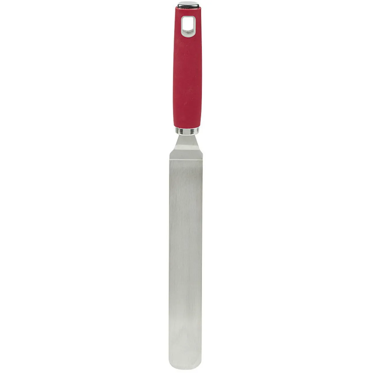 Gifi Spatule à crêpe inox manche en polypropylène rouge