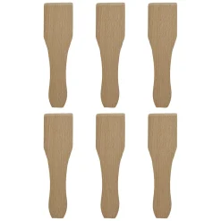 Gifi Spatule à raclette en bois x6