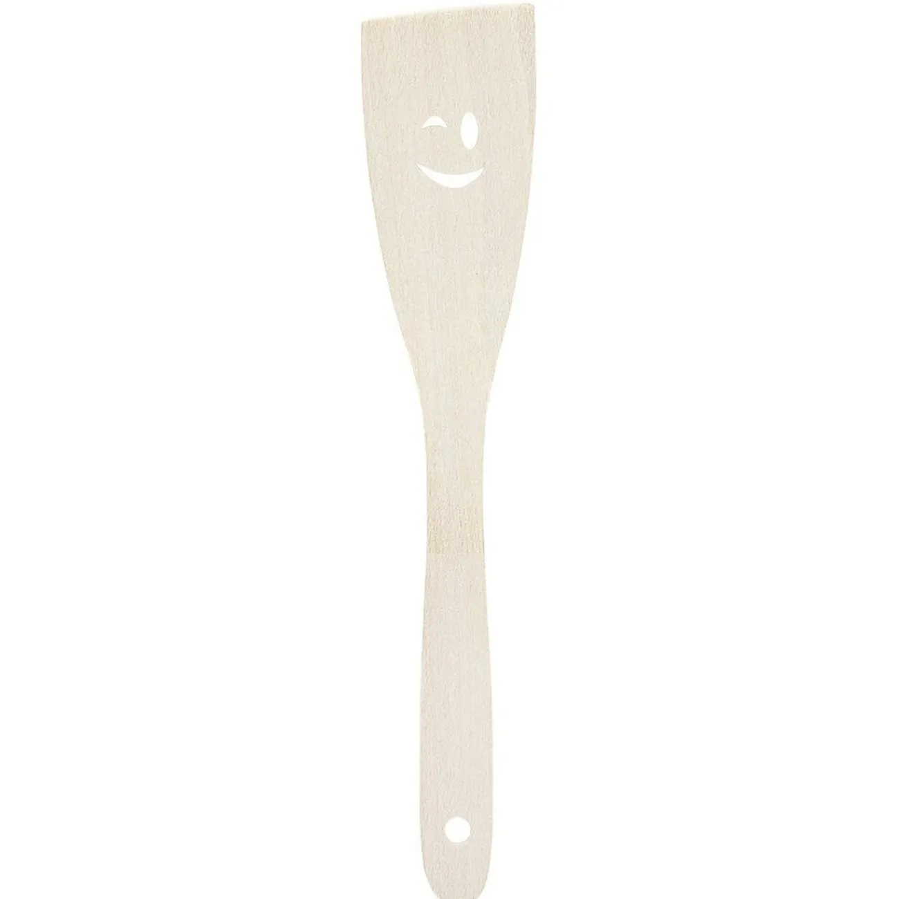 Gifi Spatule en bois design sourire L34 cm