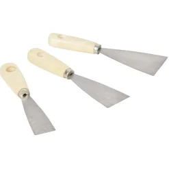 Gifi Outils Bricolage^Spatule inox x3 largeur 30, 50 et 80 mm