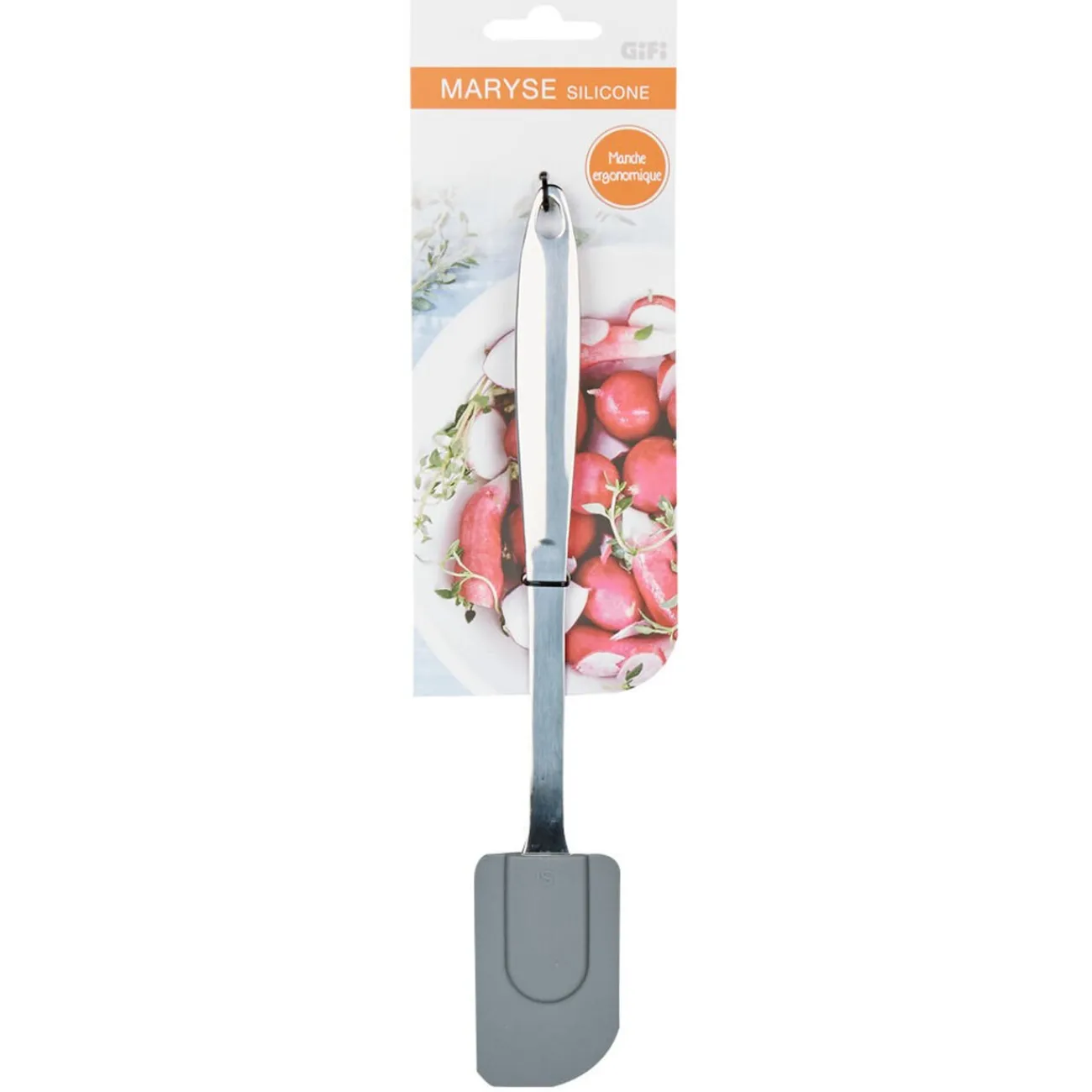 Gifi Spatule maryse inox et silicone