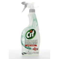Gifi Nettoyage Et Entretien|Spray nettoyant CIF désincrustant efficacité et brillance 750ml