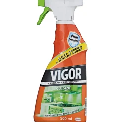 Gifi Nettoyage Et Entretien|Spray nettoyant cuisine Vigor 500 ml